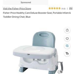 Fisher price buster seat/feeding chair